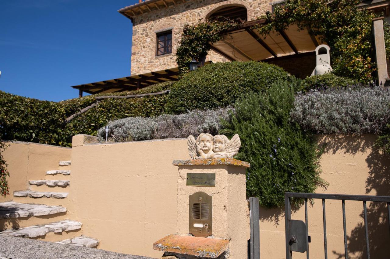 Toscana Amore Mio, Stunning View & 14Min Volterra Montecatini Val di Cecina Exterior foto